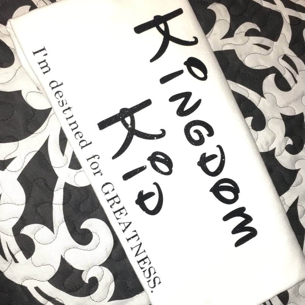 “Kingdom Kid” custom T-shirt
